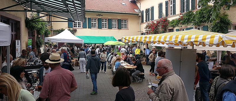 Slow Food Markt im Weingut "Reichsrat von Buhl" 2015