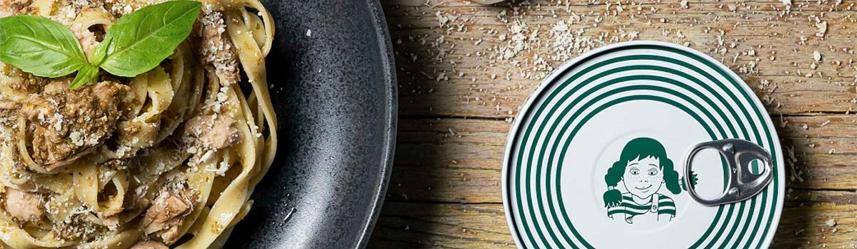 Thunfisch-Bauchfleisch in Pesto Sauce Thunfisch-Bauchfleisch in Pesto Sauce