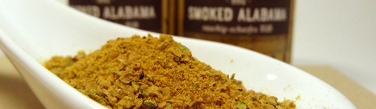 BBQ Smoked Alabama Rub BIO & FAIR - Grill-Gewürzmischung mit Hickory-Rauchsalz, 60g