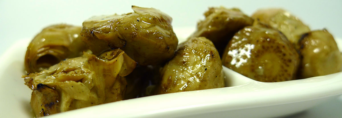 Cuori di Caciofi Selvatici al Bergamotto