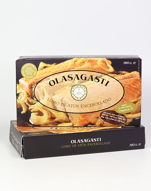 Lomo de Atún Encebollado - Thunfischfilet mit Zwiebeln aus dem Baskenland 200g