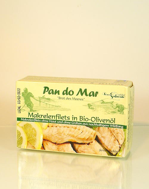 Makrelenfilets in BIO-Olivenöl