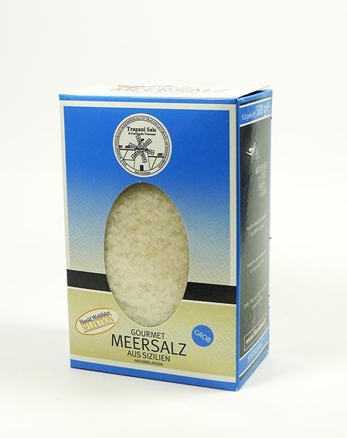 Gourmet Meersalz aus Sizilien