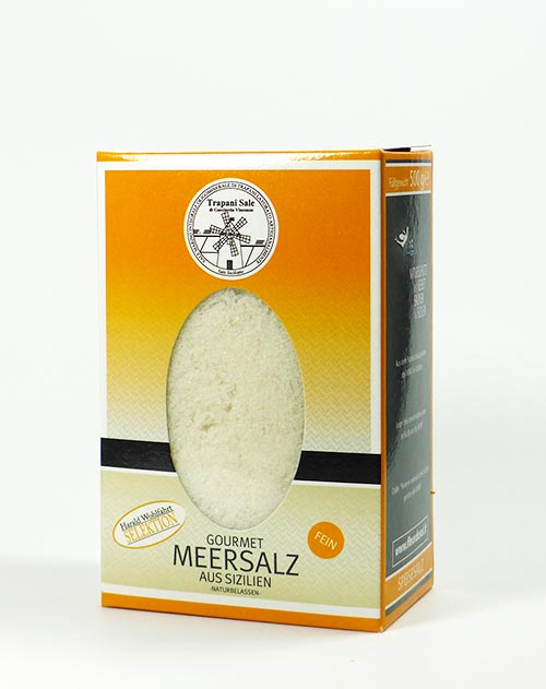 Feines Gourmet Meersalz aus Sizilien