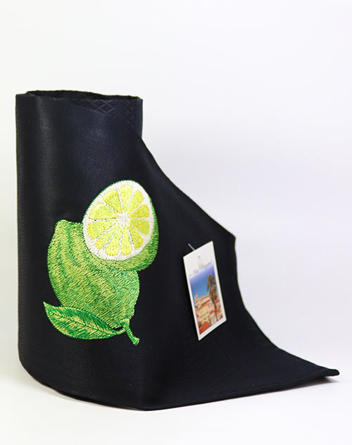 Geschirrhandtuch mit Limonenmotiv