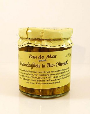 Makrelenfilets in BIO-Olivenöl