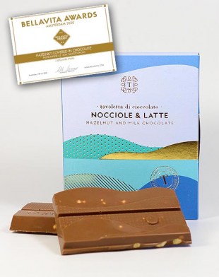 Tavoletta di Cioccolato Nocciole & Latte 110g