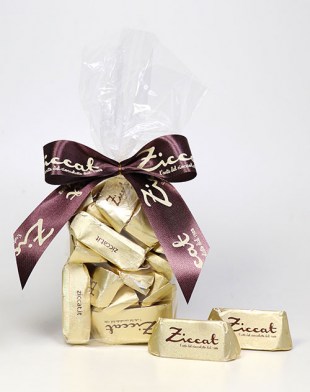 Gianduiotti - Feine Pralinen von Ziccat aus Turin (Piemont), 200g