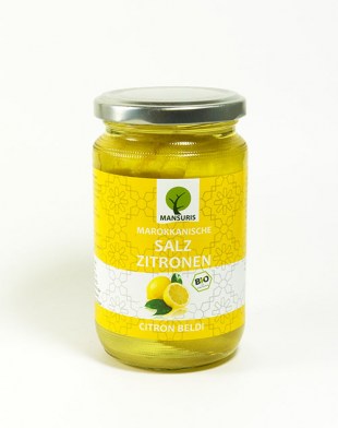 BIO-Zitronen in Meersalz