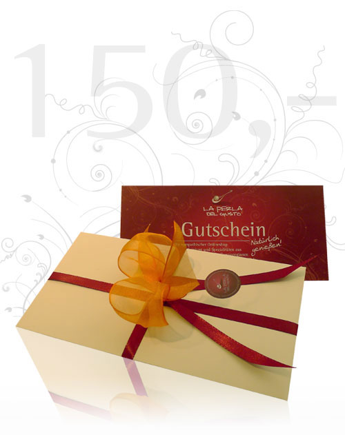 150,- € Gutschein für Genießer