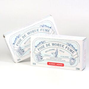 Geräucherte Dorschleber aus Island, Jahrgang 2024