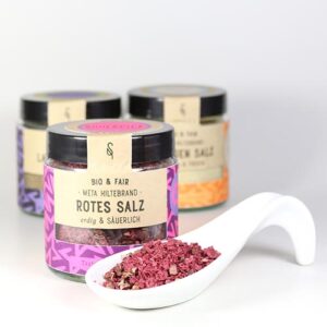 Rotes Salz - Gewürzzubereitung von Meta Hiltebrand, SoulSpice BIO & FAIR 60g
