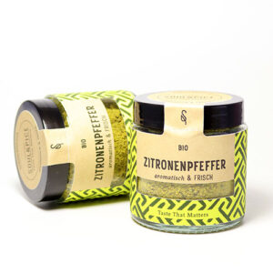 Zitronenpfeffer - aromatisch und frisch, SoulSpice BIO & FAIR 60g