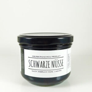 Schwarze Nüsse - toll nicht nur zum Käse!