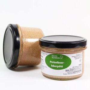 Preiselbeer-Leberpâté vom EICHELSCHWEIN von der Waldweide 200g