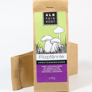 Pilzpfännle. Eine BIO Kräutermischung von der Schwäbischen Alb