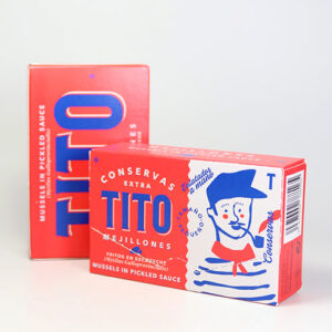 TITO Mejillones fritos en Escabeche - Miesmuscheln in Escabeche-Sauce 115g/70g