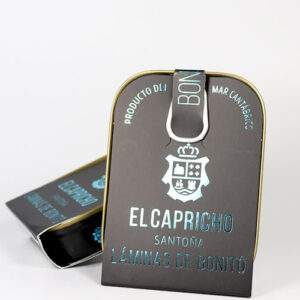 Nackenfleisch (Morillos) vom handgeangelten Bonito (Thunfisch) - Láminas de Bonito 110g/80g El Capricho - Absolute Rarität