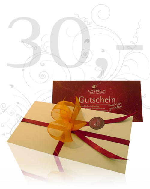 30,- € Gutschein für Genießer