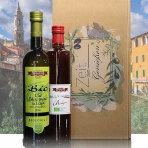 <b>BIO Geschenkset</b><br />'Frantoio Ghiglione Öl & Essig'