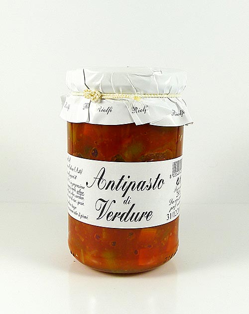 Traditionelle Gemüsevorspeise - Antipasto di Verdure (Piemont)