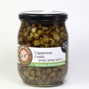 Eingelegte Kapern - Capperoni conditi, Great Taste GOLD 500g