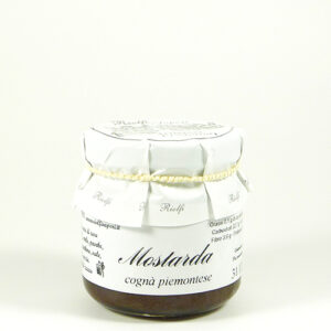 Käsebegleiter und Brotauftrich - Mostarda Cognà Piemontese 100g