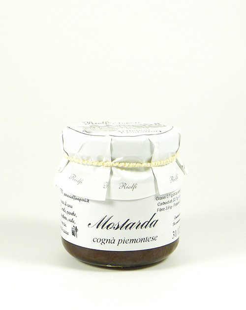 Käsebegleiter und Brotauftrich - Mostarda Cognà Piemontese 100g