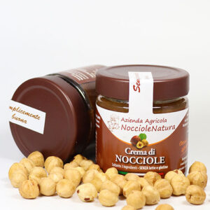 Nuss-Nougatcreme ohne Milch - Crema di Nocciola, 65% Haselnüsse, NoccioleNatura