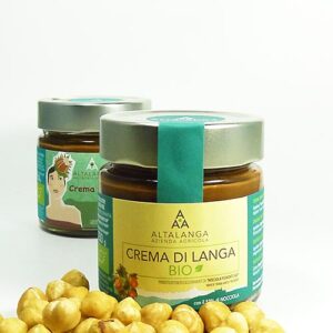 Haselnusscreme BIO, Nougatcreme - Crema di Langa BIO, 52% BIO-Haselnüsse
