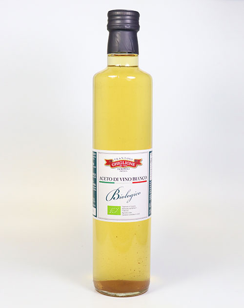 Weißwein-Essig (BIO), Aceto Vino Bianco BIOLOGICO aus Ligurien 500ml