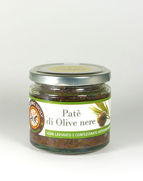 Patè di Olive nere (Olivenpaté) - Tasting sicily