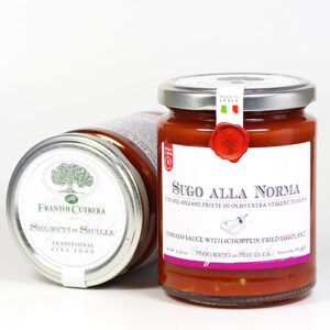 Tomatensauce mit gebratenen Auberginen aus Sizilien - Sugo alla Norma 290g