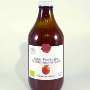 BIO Cocktail-Tomatensoße mit Basilikum - Salsa Pronta di Pomodoro Ciliegino BIO