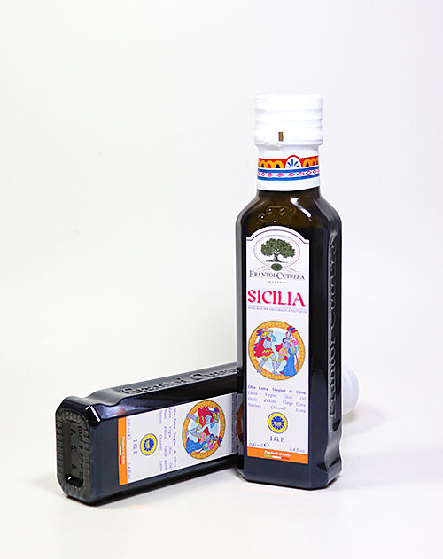 Sicilia - Olio Extra Vergine di Oliva I.G.P. - Natives Olivenöl extra, Frantoi Cutrera 100ml