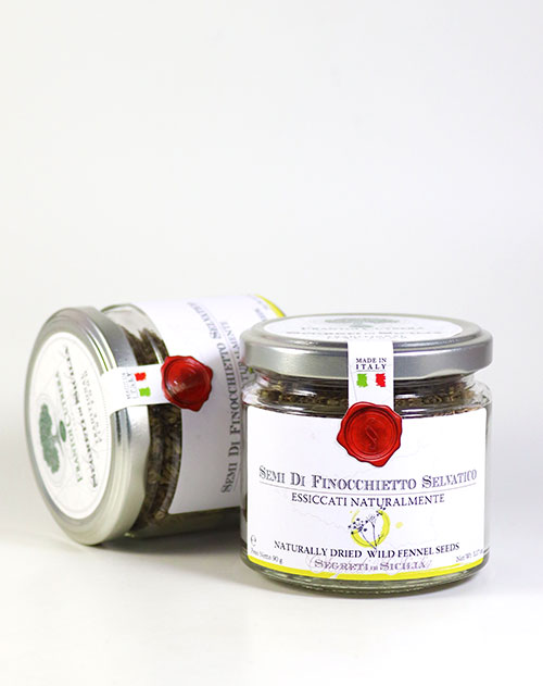 Semi di Finocchietto Selvatico - Wildfenchel-Samen, natürlich getrocknet 90g