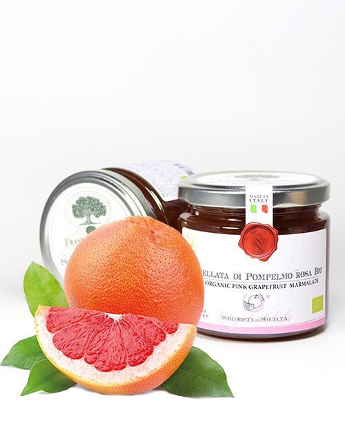 Pink Grapefruit Marmelade BIO aus Sizilien - Marmellata di Pompelmo rosa Bio 225g