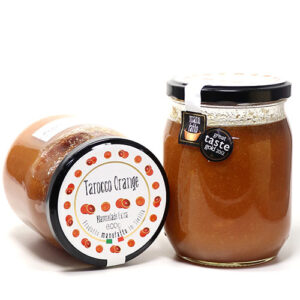 Orangen-Marmelade extra mit Bourbon Vanille, Tasting Sicily 600g (großes Glas)