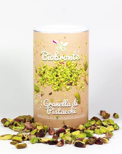 Gemahlene BIO-Pistazien aus Bronte, Sizilien - Farina di Pistacchi 100g – Bild 2