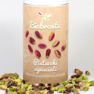 Geschälte BIO-Pistazien natur aus Bronte, Sizilien - Pistacchi sgusciati 100g