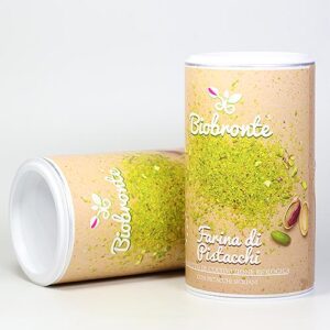 Gemahlene BIO-Pistazien aus Bronte, Sizilien - Farina di Pistacchi 100g