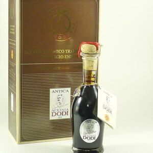 Balsamico-Essig - Aceto Balsamico Tradizionale di Reggio Emilia D.O.P. 'Argento'. Acetaia Dodi, mind. 15 Jahre gereift (silber)