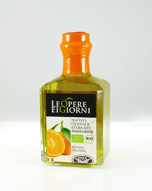 Würzöl mit Mandarine BIO - Condimento BIO al Mandarino