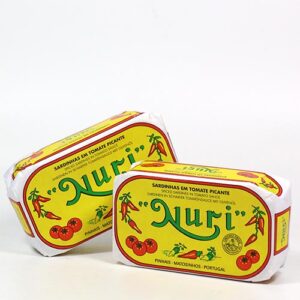 Sardinen in scharfer Tomatensauce - Sardinhas em Tomate Picante 125g/90g Nuri