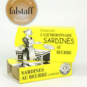 Sardinen in bester bretonischer Butter - Sardines au Buerre Bordier, Jahrgang 2023, Frankreich 115g