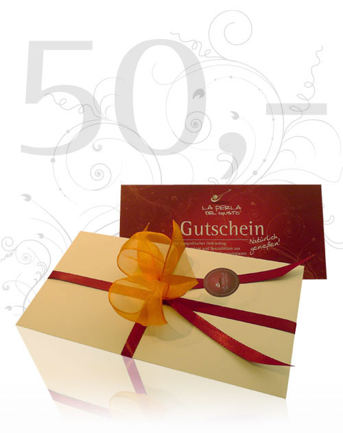 50,- € Gutschein für Genießer
