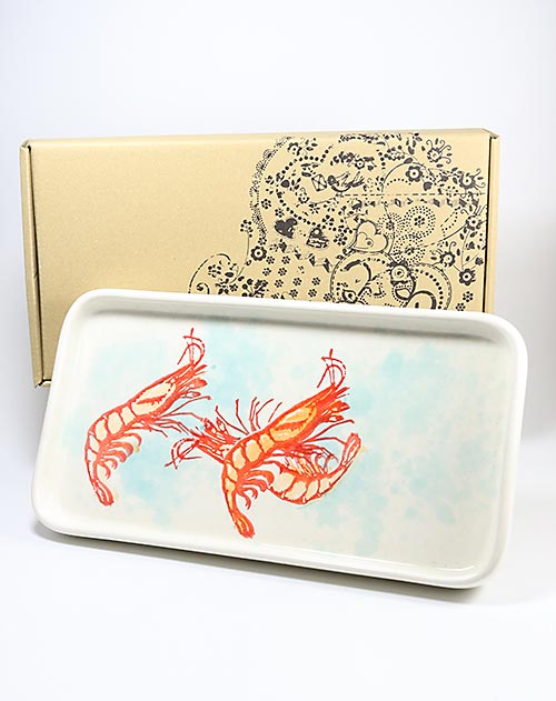 Kleine Keramik-Schüssel Sardinen-Motiv 11,5 cm, ofenfest (Portugal) – Bild 2