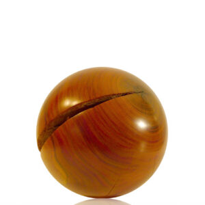 Deko-Kugel aus Zwetschge (mittel)