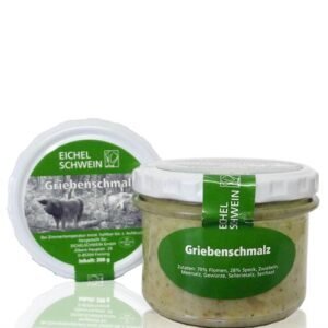 Griebenschmalz EICHELSCHWEIN Waldweide