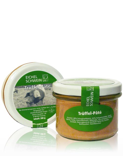 Trüffel-Paté EICHELSCHWEIN Waldweide